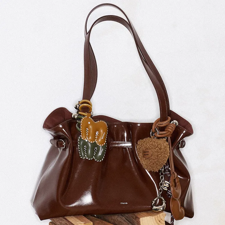 MUVA Polyester Handbag Shoulder Bag Regular Women's Multicolor-2