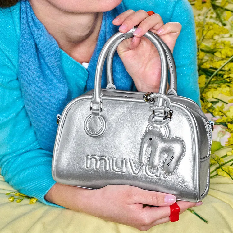 MUVA Cow Leather Handbag Women's Multicolor-1