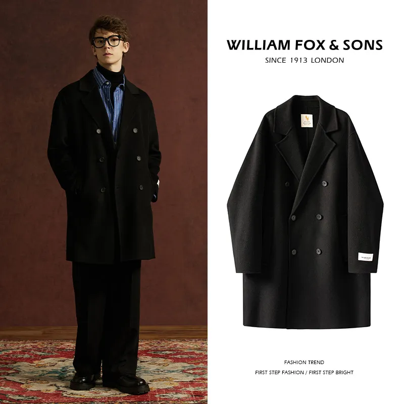 WILLIAM FOX&SONS Coats Unisex Khaki-4