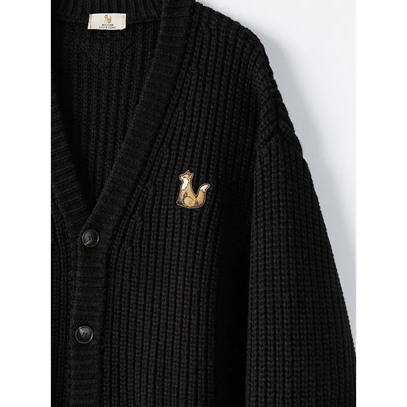 WILLIAM FOX&SONS Knitwear Unisex Black-2