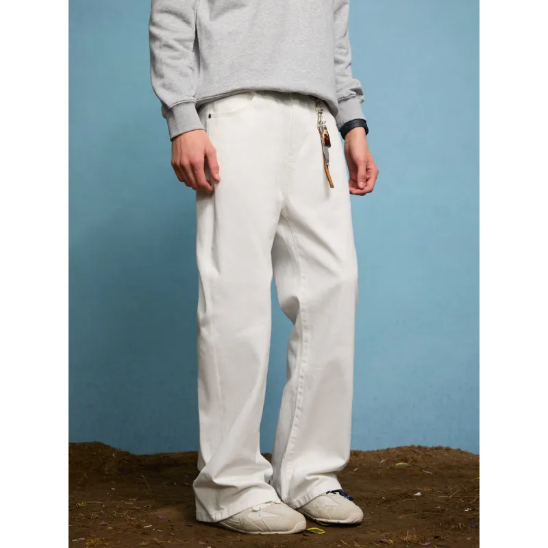 WILLIAM FOX&SONS Jeans Unisex Raw White-2