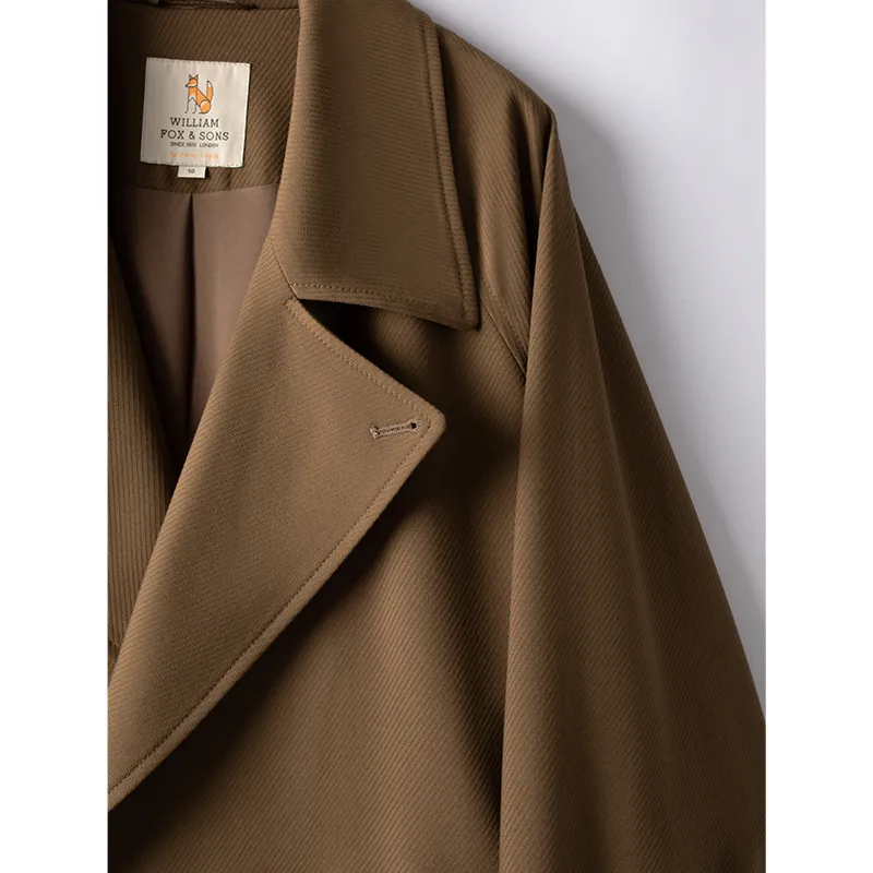 WILLIAM FOX&SONS Trench Coat Unisex-13