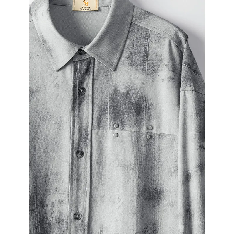 WILLIAM FOX&SONS Shirt Unisex Gray-2