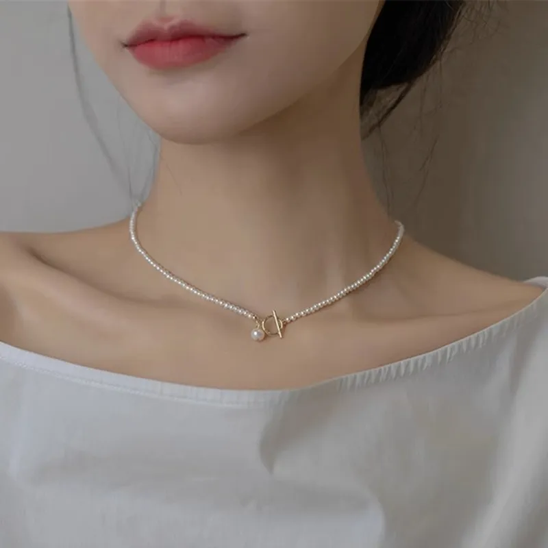 LOVING Freshwater Pearl Necklaces Women's-2
