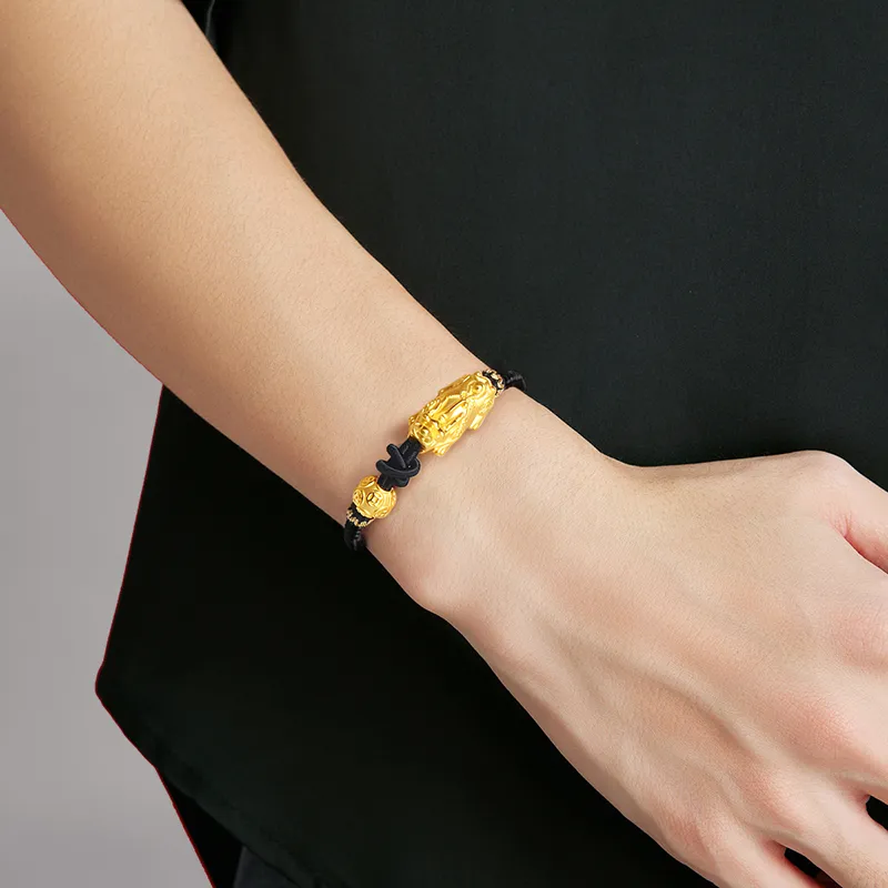 LOVING Gold Bracelet Unisex-3