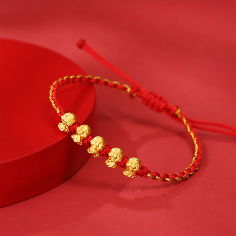 LOVING Gold Bracelet Unisex-2