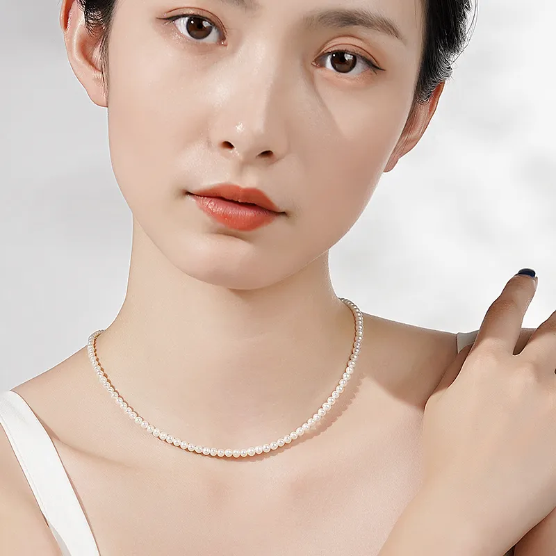 LOVING Freshwater Pearl Necklaces Women's-2