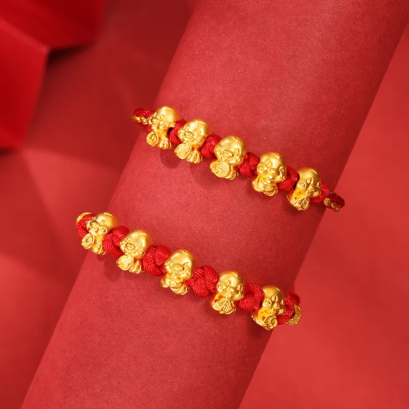 LOVING Gold Bracelet Unisex-3