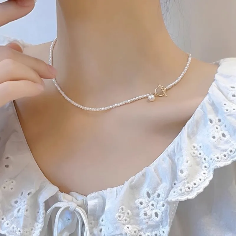 LOVING Freshwater Pearl Necklaces Women's-4
