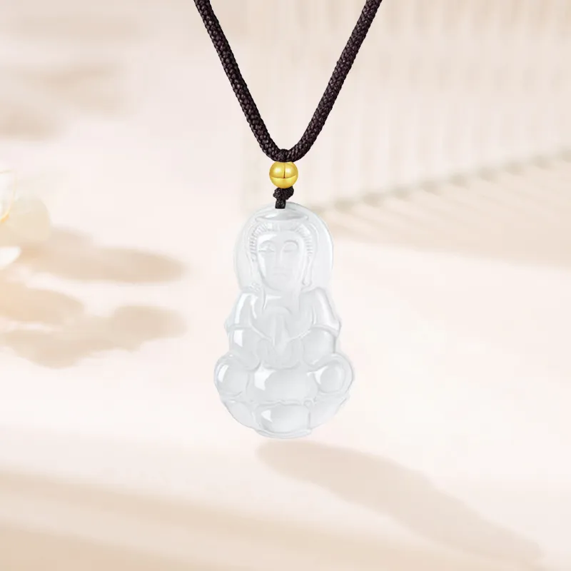 LOVING Chalcedony Necklaces Unisex-4