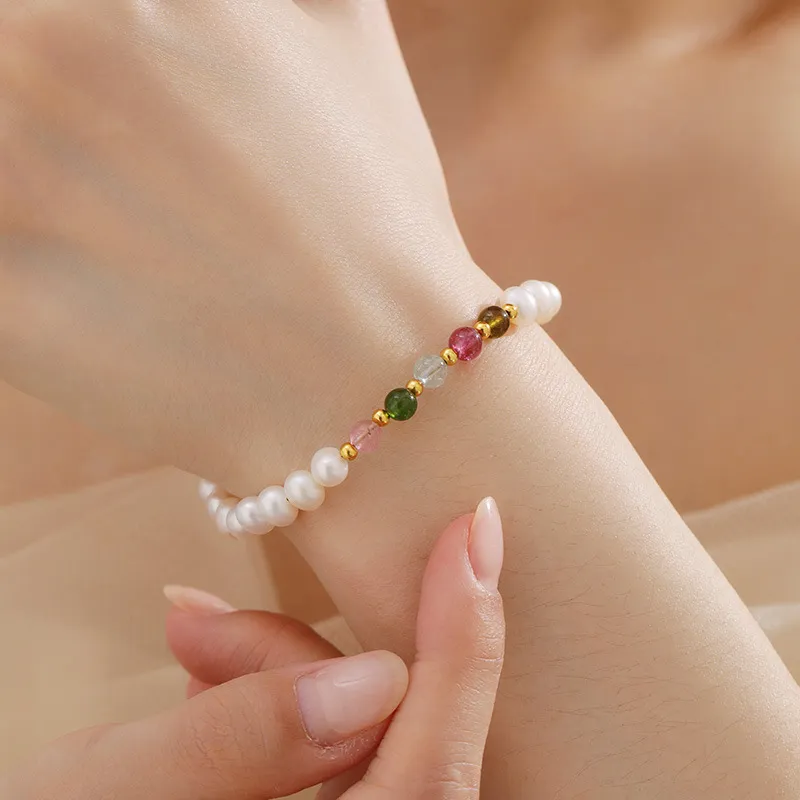 LOVING Freshwater Pearl Bracelets Women's-3