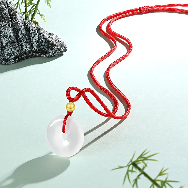 LOVING Chalcedony Necklaces Unisex-3