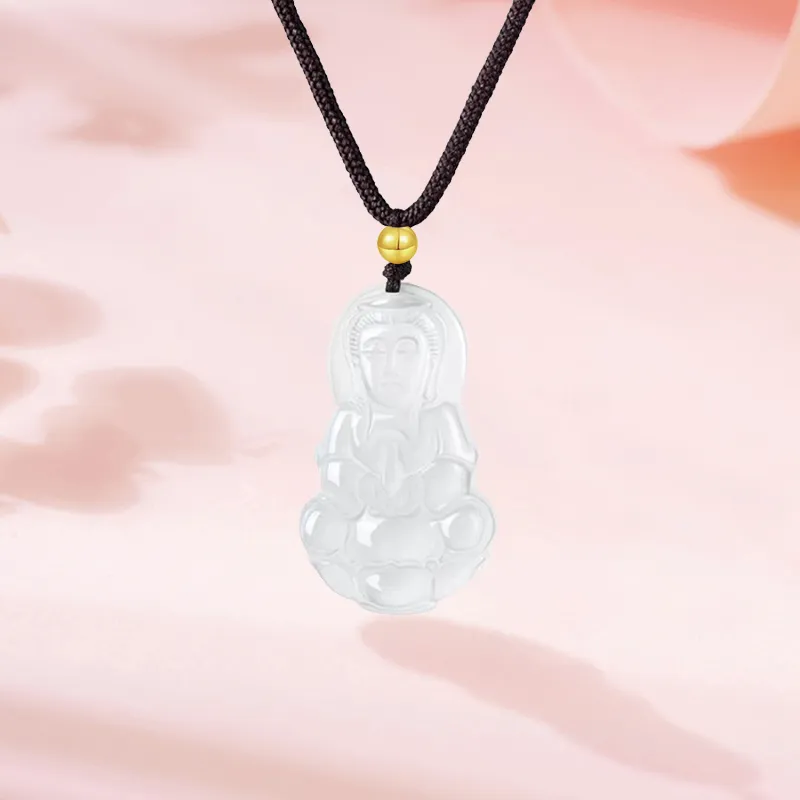 LOVING Chalcedony Necklaces Unisex-5