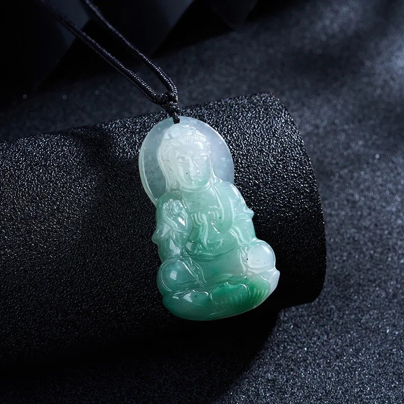 LOVING African Emerald Necklaces Unisex-7