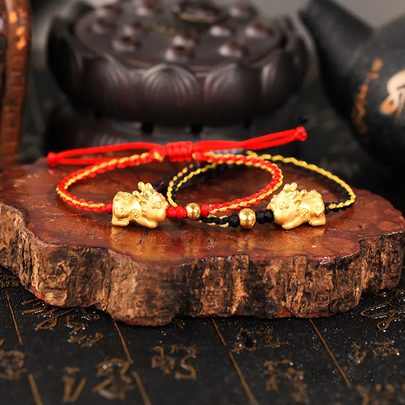 LOVING Gold Bracelet Unisex-3