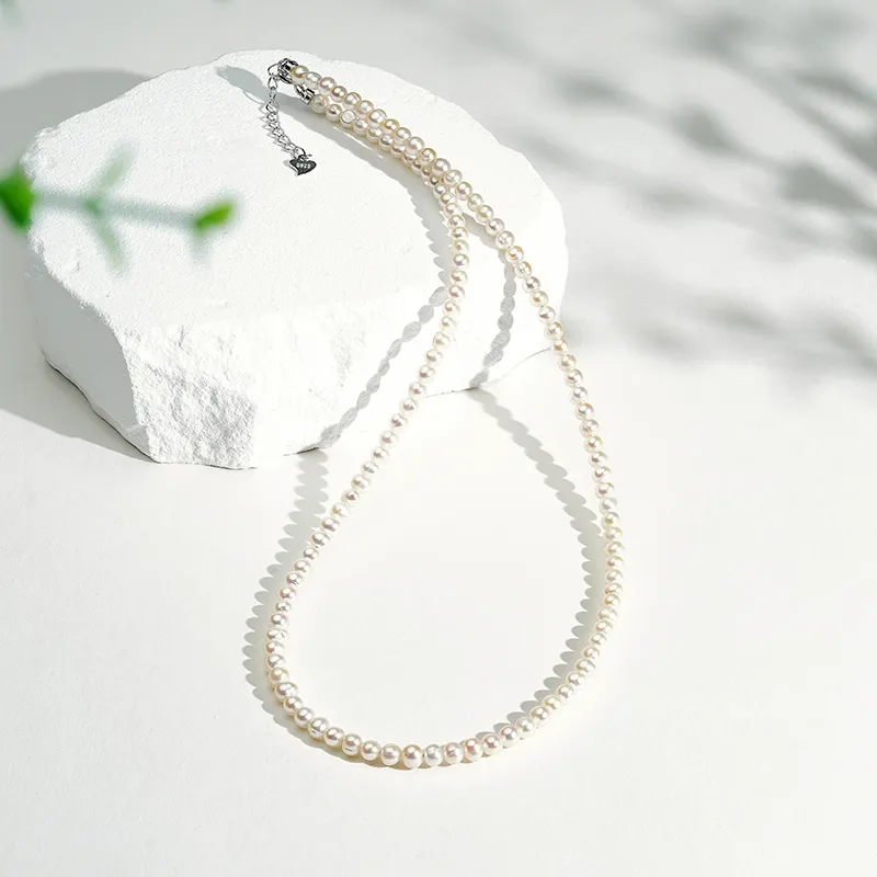 LOVING Freshwater Pearl Necklaces Women's-4
