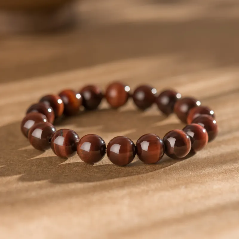 Lao Feng Xiang Tiger's Eye Stone Bracelets Men's-3