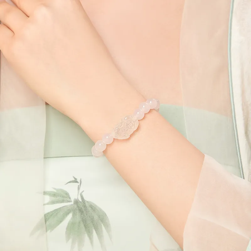 Lao Feng Xiang Chalcedony Bracelets Women's-2