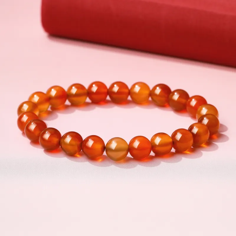 Lao Feng Xiang Natural Chalcedony Bracelets Women's-1