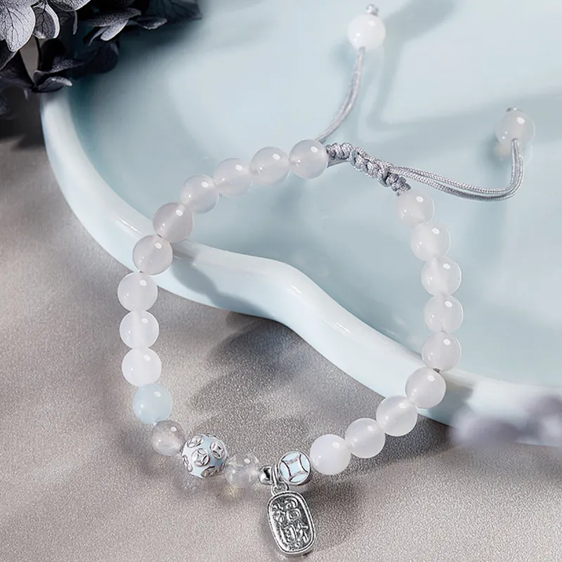 Lao Feng Xiang Chalcedony Bracelets Women's-1