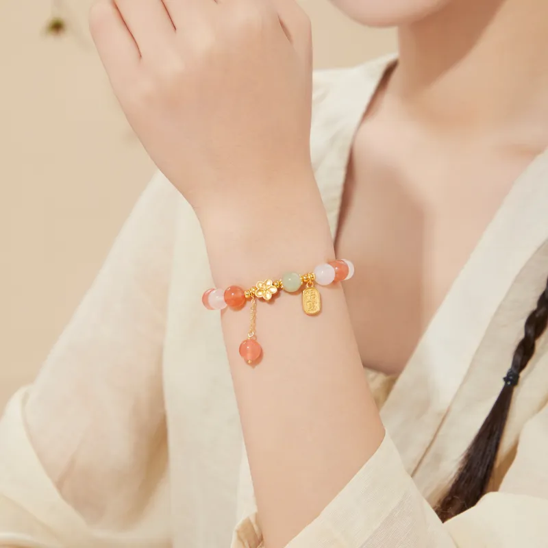Lao Feng Xiang Chalcedony Bracelets Women's-2