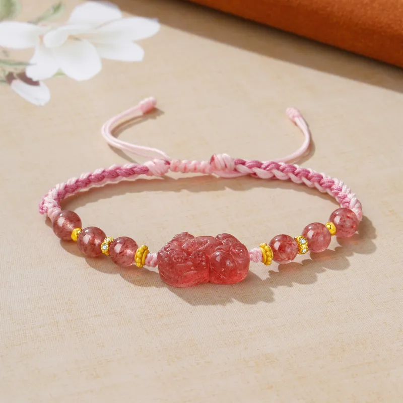 Lao Feng Xiang Obsidian Bracelets Unisex-8