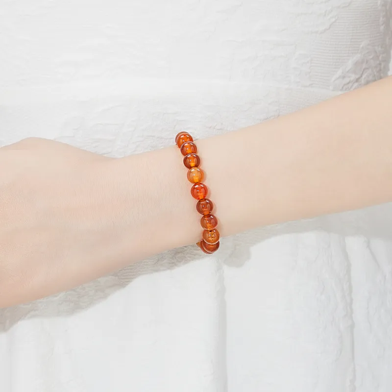 Lao Feng Xiang Natural Chalcedony Bracelets Women's-4