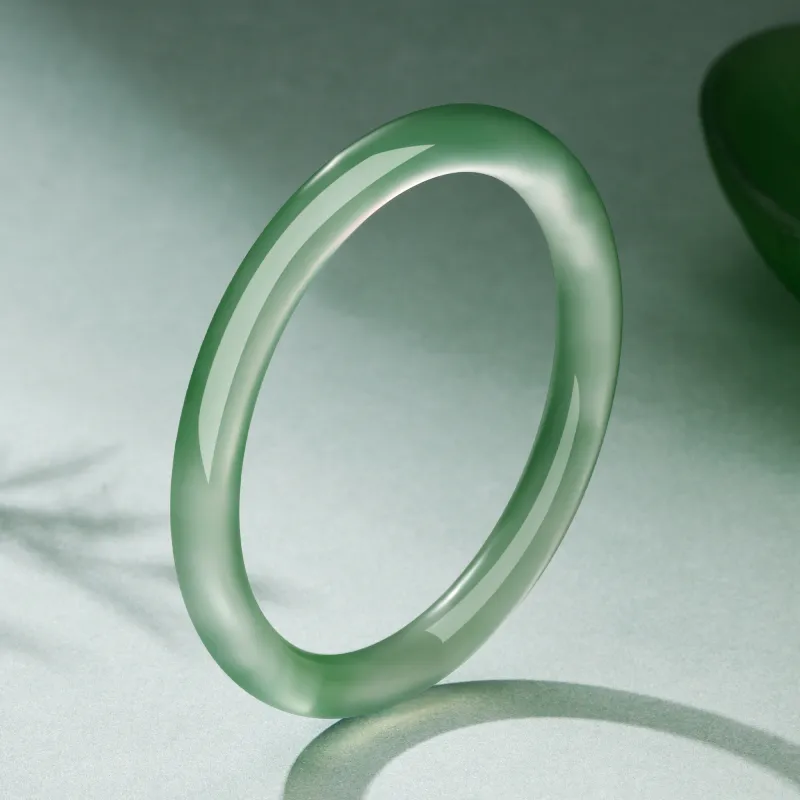 Lao Feng Xiang Chalcedony Jade Bangles Women's-1