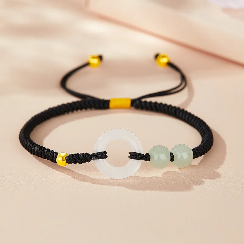 Lao Feng Xiang Agate Bracelets Unisex-18