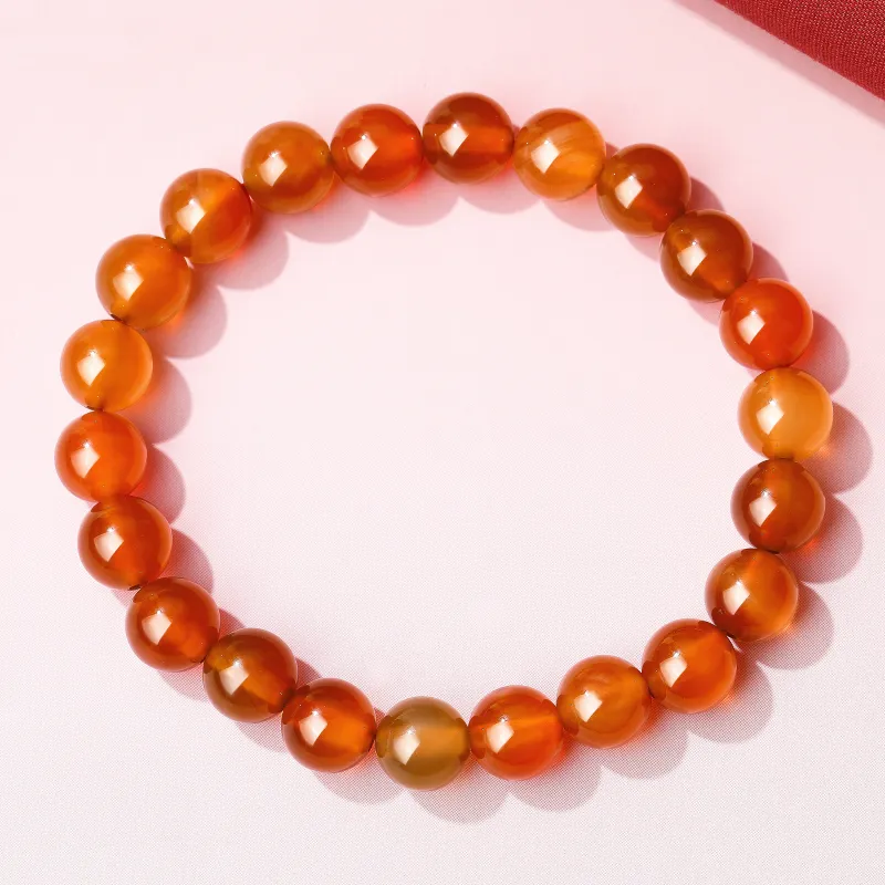 Lao Feng Xiang Natural Chalcedony Bracelets Women's-3
