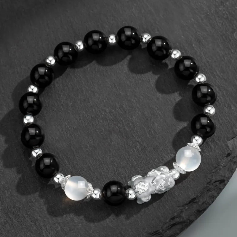 Lao Feng Xiang Agate Bracelets Unisex-6