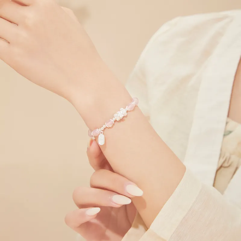 Lao Feng Xiang Chalcedony Bracelets Women's-3