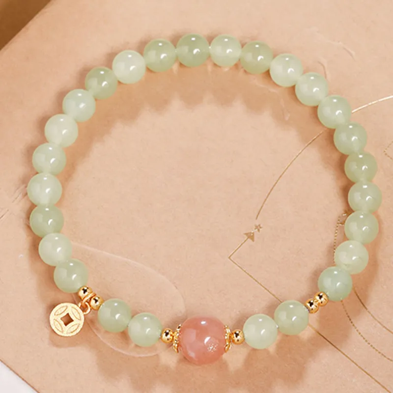 Lao Feng Xiang Bracelets Jasper Women's-2