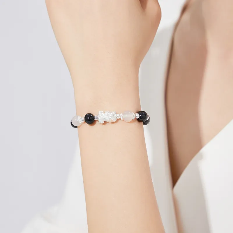 Lao Feng Xiang Agate Bracelets Unisex-5