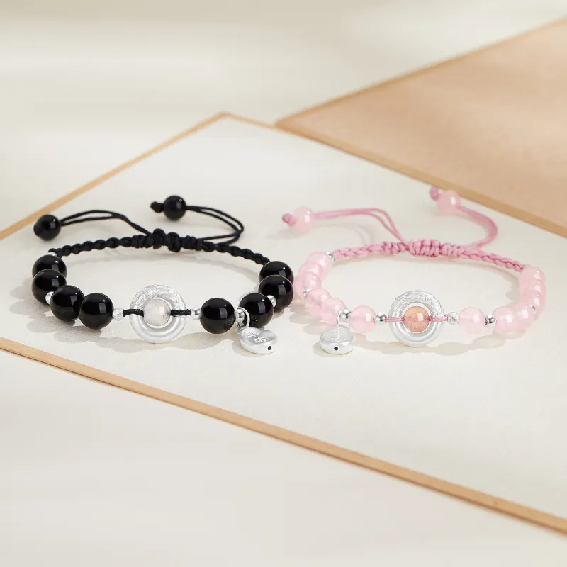 Lao Feng Xiang Agate Bracelets Unisex-13