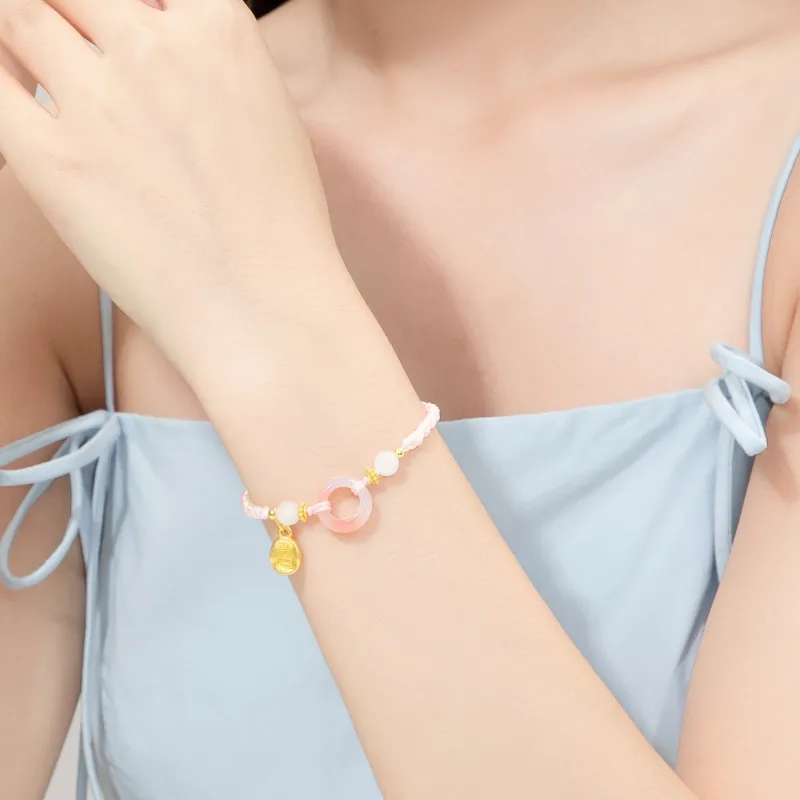 Lao Feng Xiang Agate Bracelets Unisex-10