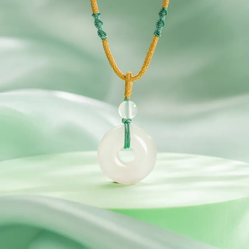 Lao Feng Xiang Chalcedony Necklaces Women's-1