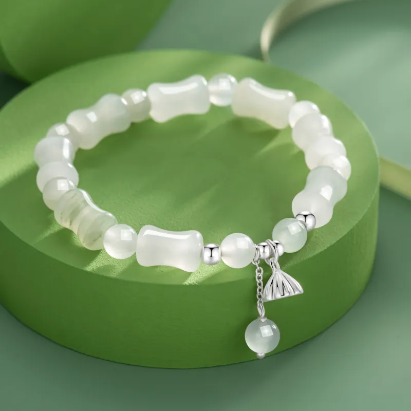 Lao Feng Xiang Tianshan Jade Bracelets Women's-1