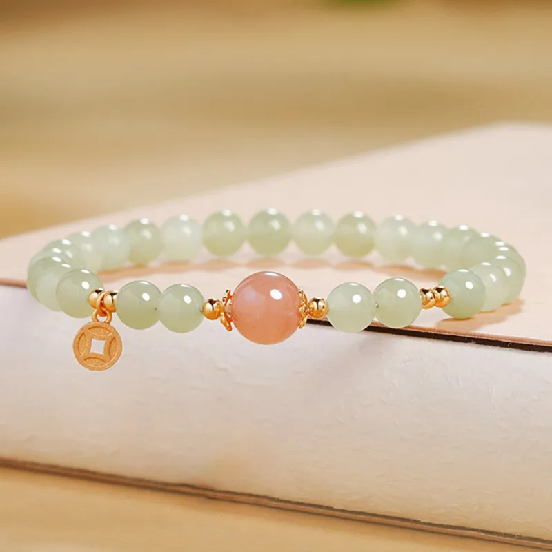 Lao Feng Xiang Bracelets Jasper Women's-1