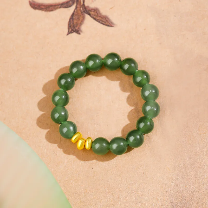 Lao Feng Xiang Rings Jasper Women's-3