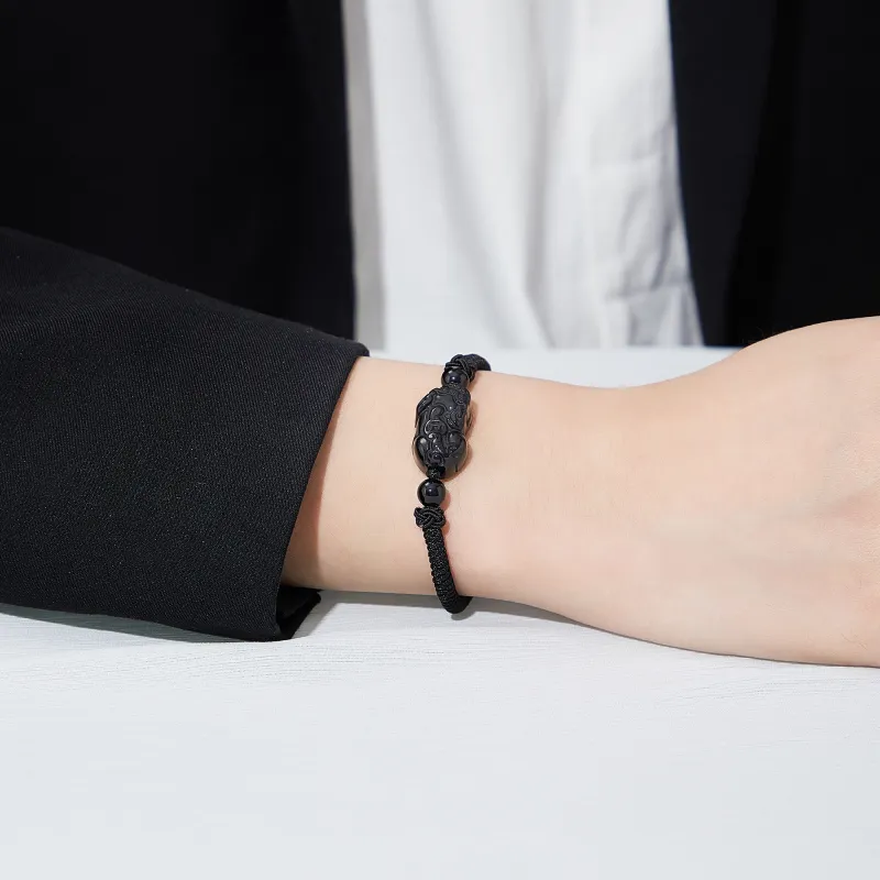 Lao Feng Xiang Chalcedony Bracelets Unisex-4