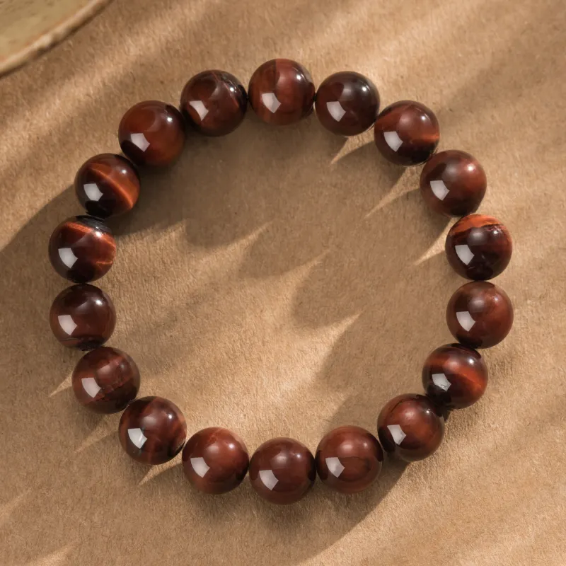 Lao Feng Xiang Tiger's Eye Stone Bracelets Men's-5