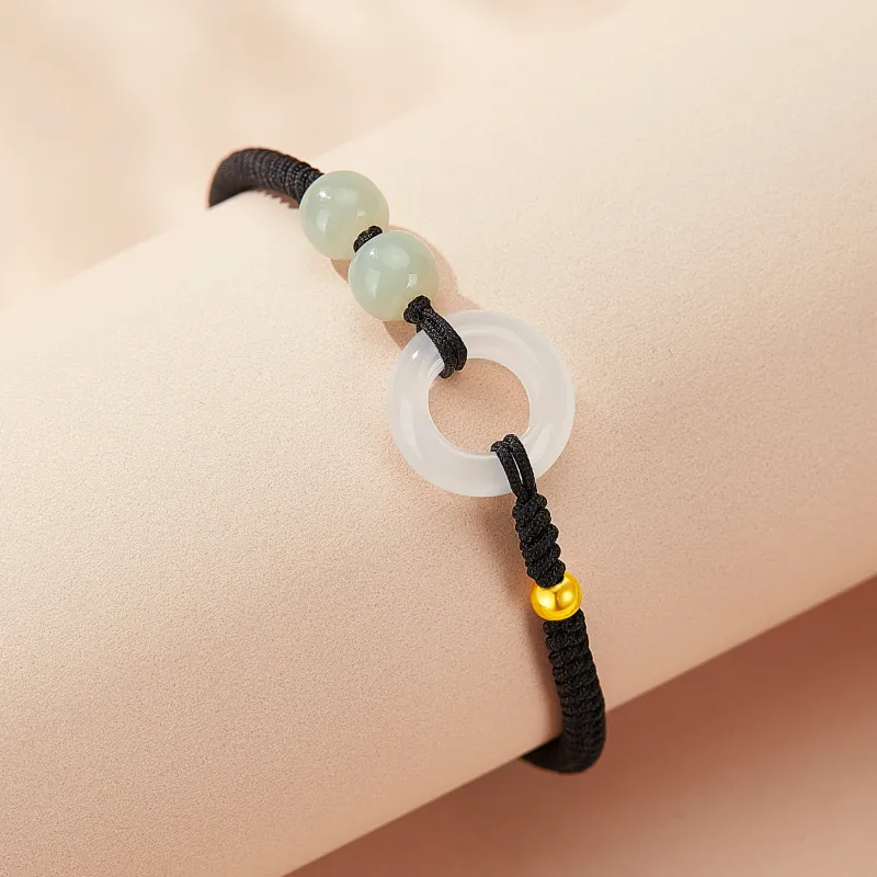 Lao Feng Xiang Agate Bracelets Unisex-15