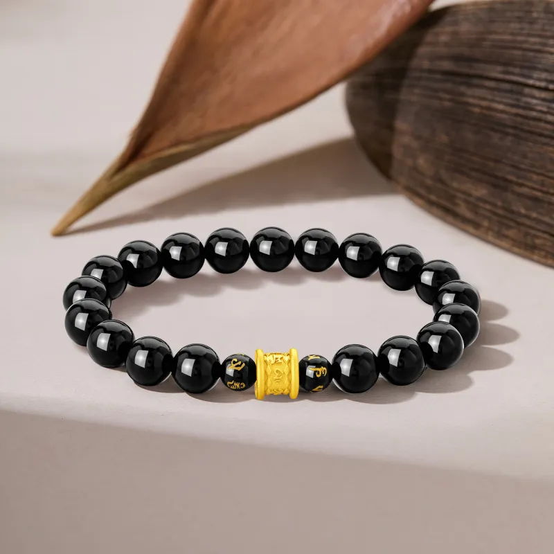 Lao Feng Xiang Chalcedony Bracelets Men's-1