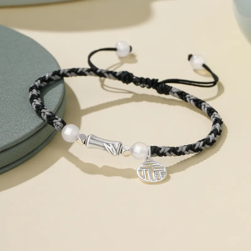 Lao Feng Xiang Chalcedony Bracelets Unisex-7