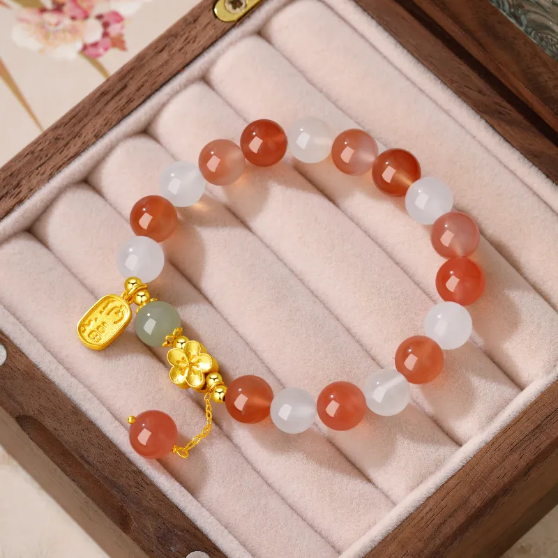 Lao Feng Xiang Chalcedony Bracelets Women's-1