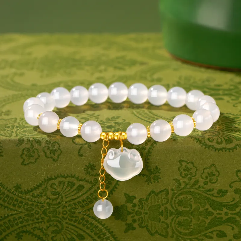 Lao Feng Xiang Chalcedony Bracelets Women's-2