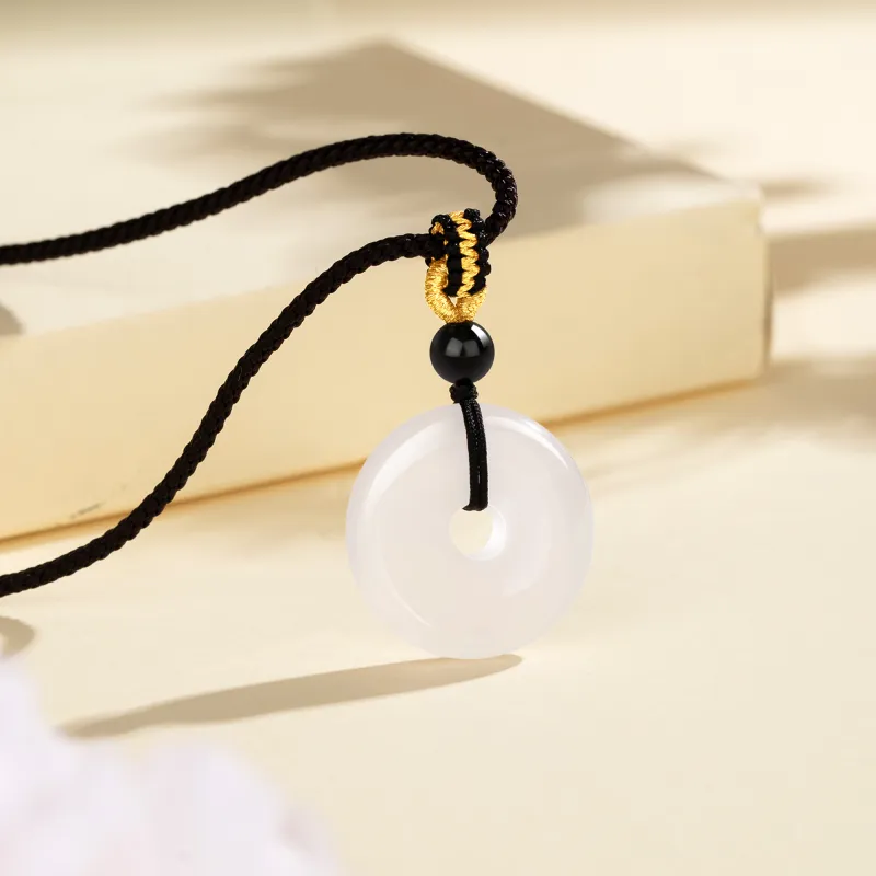 Lao Feng Xiang Chalcedony Necklaces Women's-4