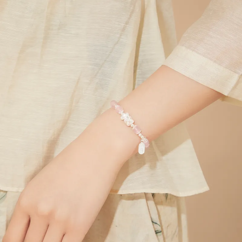 Lao Feng Xiang Chalcedony Bracelets Women's-5