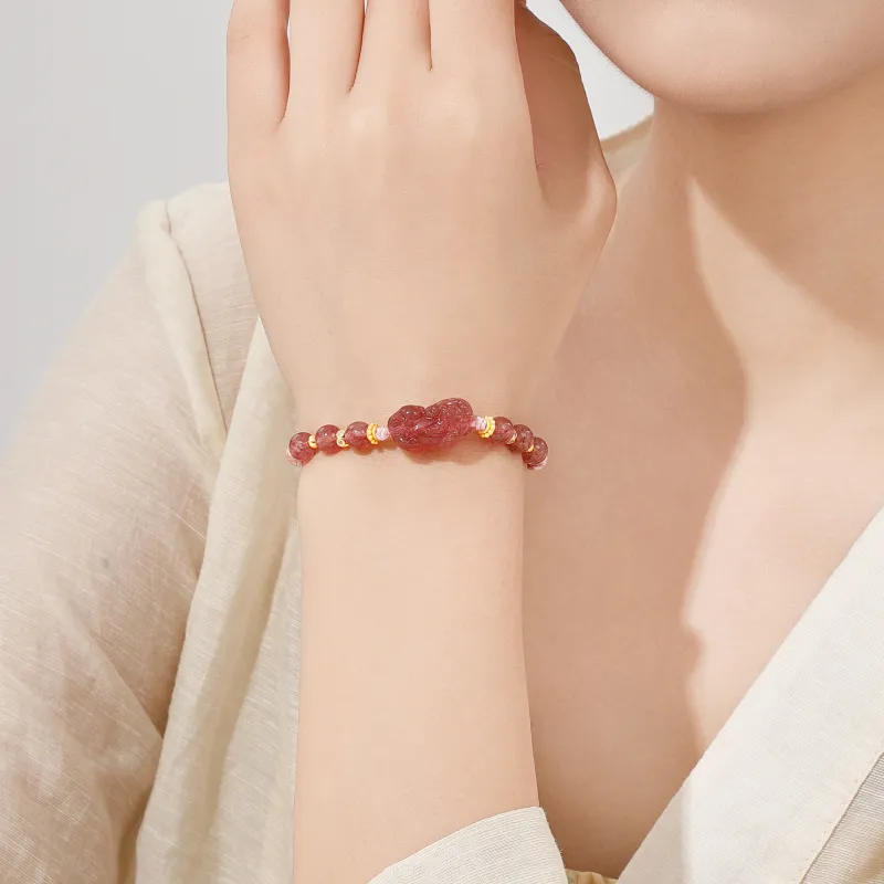 Lao Feng Xiang Obsidian Bracelets Unisex-9